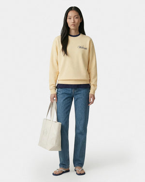 AVENUE CREWNECK / ALMOND
