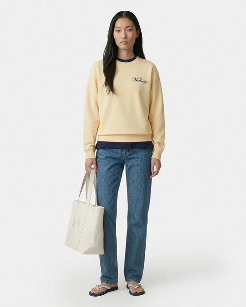 AVENUE CREWNECK / ALMOND