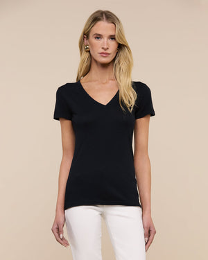 BECCA TEE / BLACK