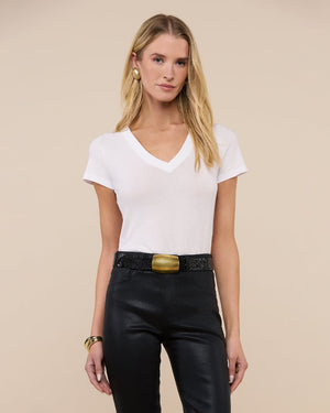 BECCA TEE / WHITE
