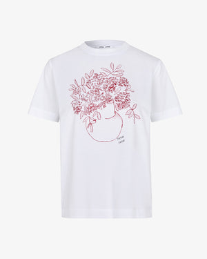 SACAMINO SS T-SHIRT 15276 / EARTH HOLLY BERRIES