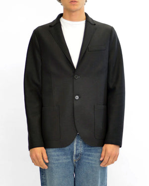 BLAZER LIGHT PRESSED WOOL / BLACK
