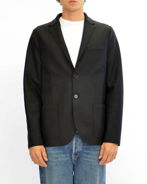 BLAZER LIGHT PRESSED WOOL / BLACK