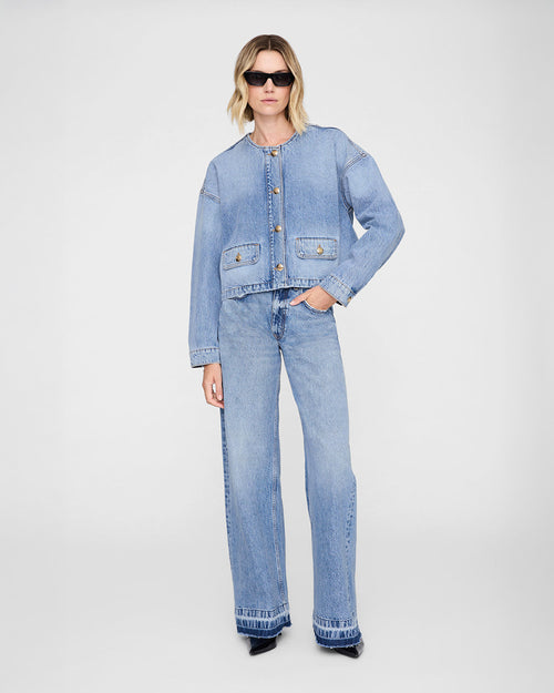 BLANCHE JACKET / CASPIAN BLUE