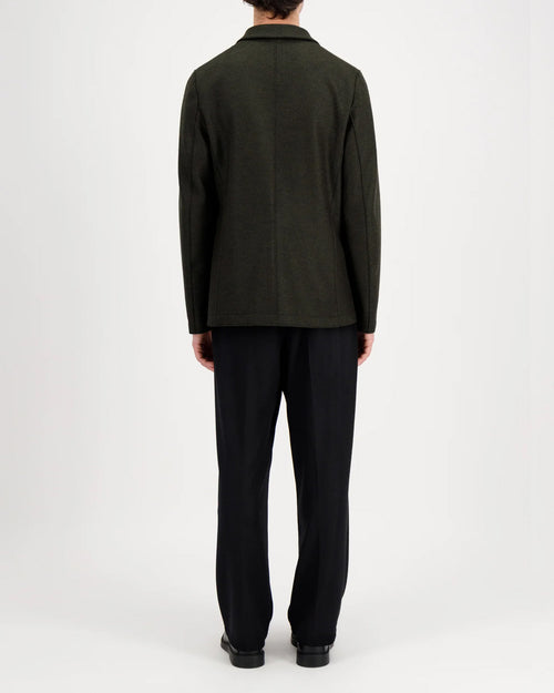BLAZER LIGHT PRESSED WOOL / PINE MELANGE