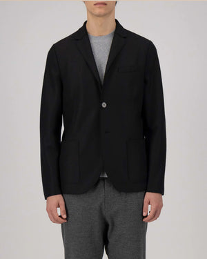 BLAZER LIGHT PRESSED WOOL / BLACK
