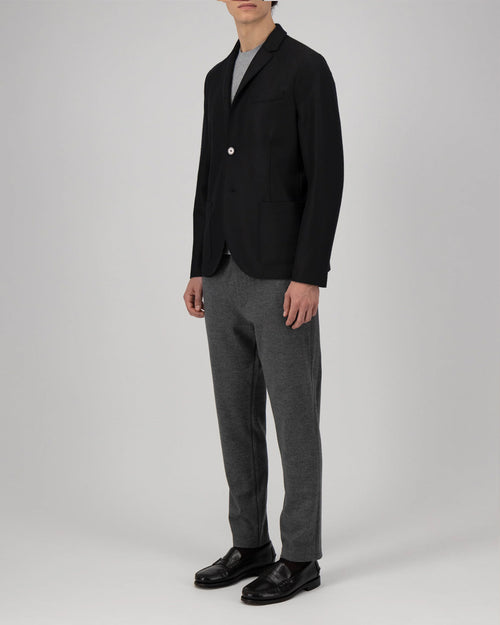 BLAZER LIGHT PRESSED WOOL / BLACK