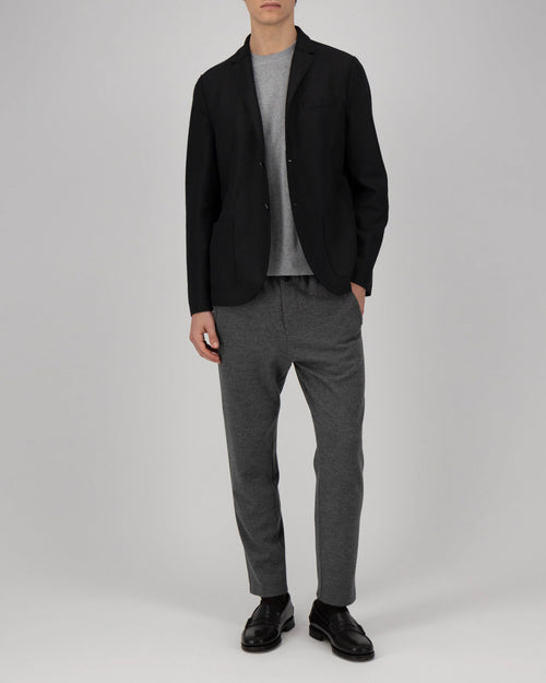 BLAZER LIGHT PRESSED WOOL / BLACK