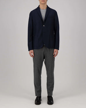 BLAZER LIGHT PRESSED WOOL / NAVY