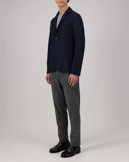 BLAZER LIGHT PRESSED WOOL / NAVY
