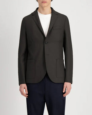 BLAZER LIGHT PRESSED WOOL / GRAPHITE