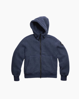 CHILLIWACK FLEECE BOMBER BLACK DISC / OXFORD NAVY