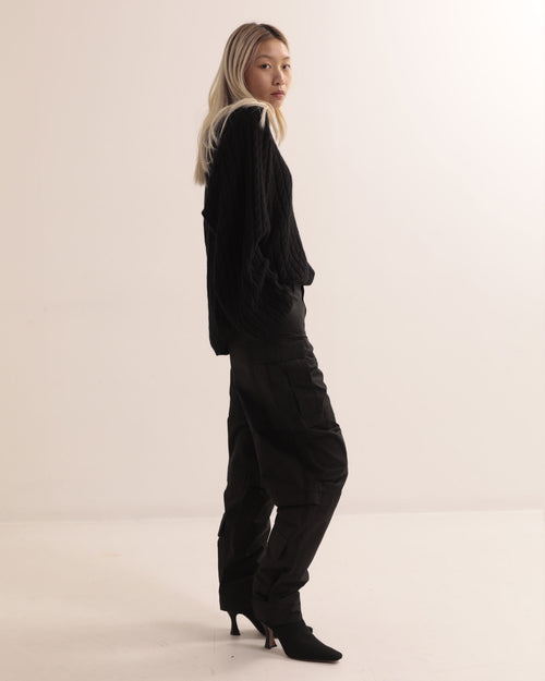 CARGO PANT / BLACK