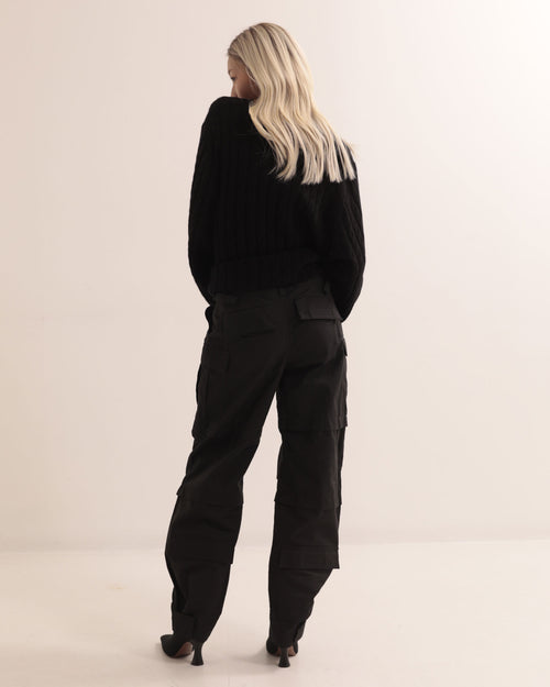 CARGO PANT / BLACK