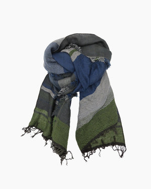 MIDDLE SHAW / CHARCOAL / NAVY / LIME