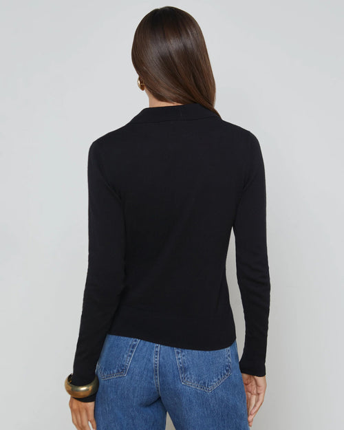 STERLING SWEATER / BLACK / GOLD