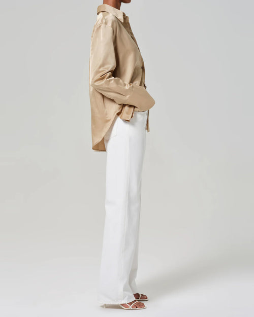 ANNINA HIGH RISE WIDE LEG / SOFT WHITE