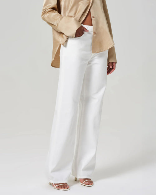 ANNINA HIGH RISE WIDE LEG / SOFT WHITE
