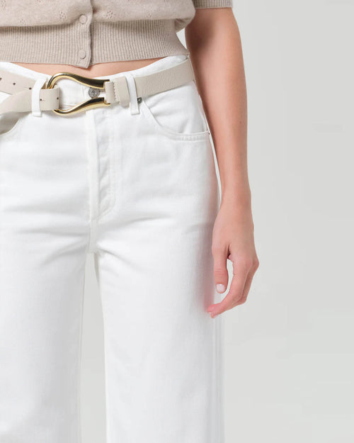 ANNINA HIGH RISE WIDE LEG / SOFT WHITE