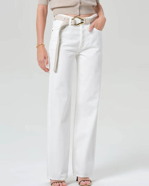 ANNINA HIGH RISE WIDE LEG / SOFT WHITE