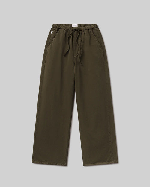 AURORA PULL ON TROUSER / DARK OLIVE