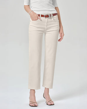 PALMA STRAIGHT CLEAN HEM / ALMOND