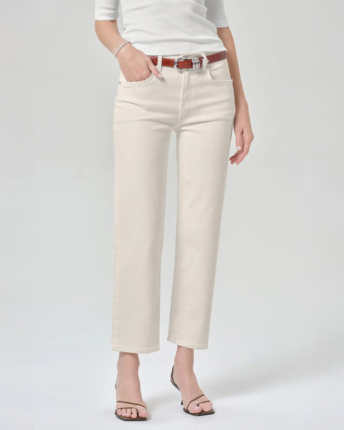 PALMA STRAIGHT CLEAN HEM / ALMOND