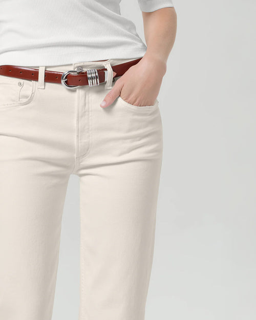 PALMA STRAIGHT CLEAN HEM / ALMOND