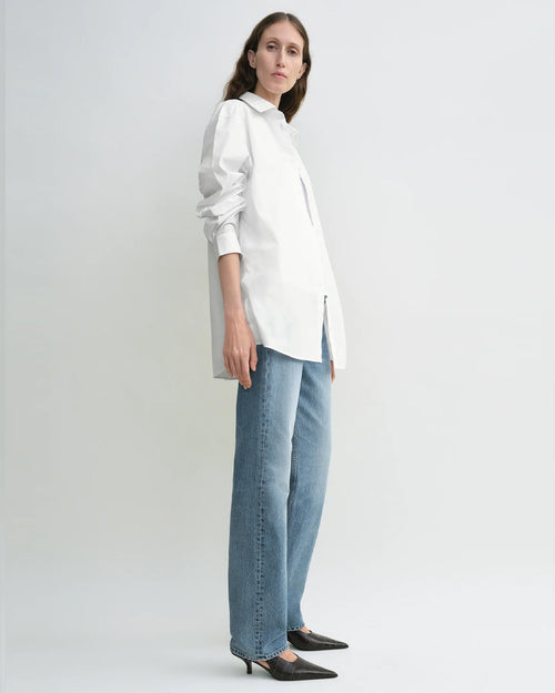 CLASSIC TUMBLED SHIRT / WHITE