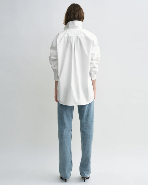 CLASSIC TUMBLED SHIRT / WHITE