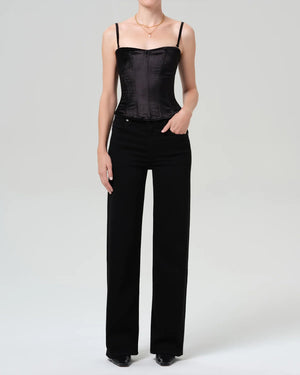 ANNINA HIGH RISE WIDE LEG / STARLESS