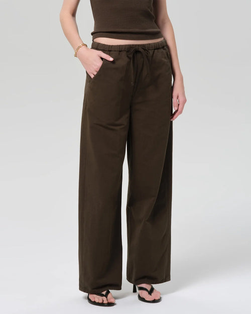 AURORA PULL ON TROUSER / MOSS
