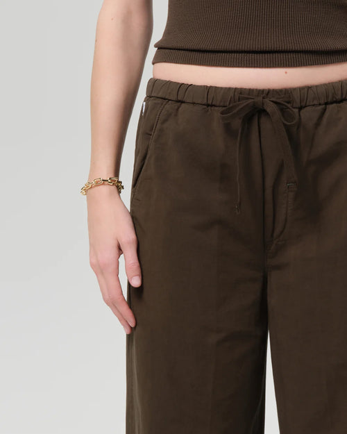 AURORA PULL ON TROUSER / MOSS