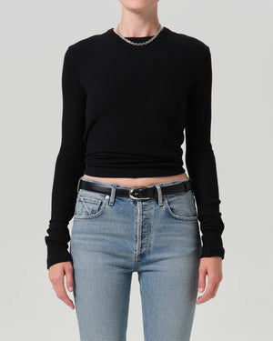 BINA CREWNECK / BLACK