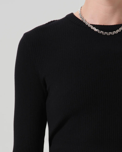 BINA CREWNECK / BLACK