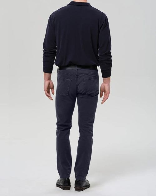 ELIJAH RELAXED STRAIGHT CASHMERE TOUCH / NAVY