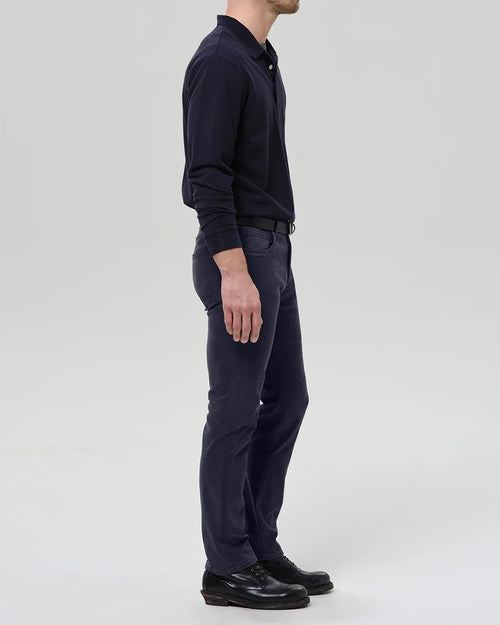 ELIJAH RELAXED STRAIGHT CASHMERE TOUCH / NAVY