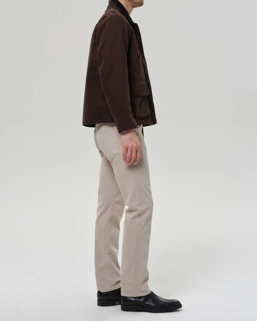 ELIJAH RELAXED STRAIGHT CASHMERE TOUCH / WHEAT