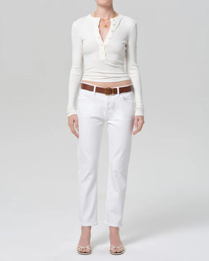 EMERSON SLIM BOYFRIEND / SOFT WHITE