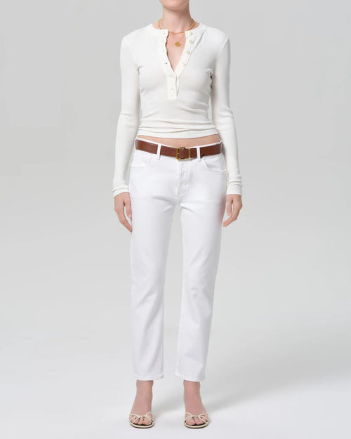 EMERSON SLIM BOYFRIEND / SOFT WHITE