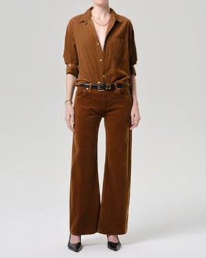 CORDUROY KAYLA SHIRT / MANUKA