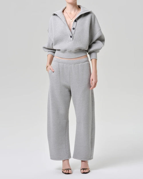 MIRELLE FUNNEL NECK / HEATHER GREY