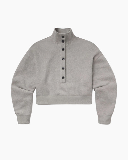 MIRELLE FUNNEL NECK / HEATHER GREY