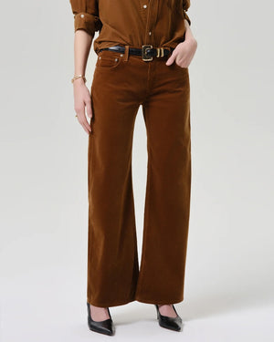 NORA CORDUROY TROUSER / MANUKA