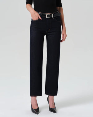 PALMA STRAIGHT CLEAN HEM / INKY RINSE