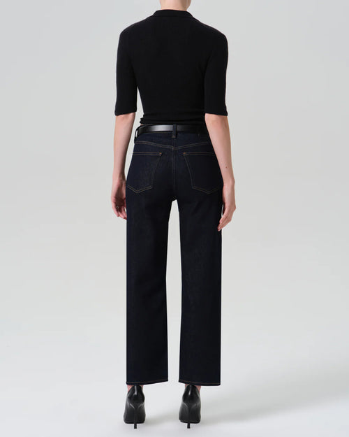 PALMA STRAIGHT CLEAN HEM / INKY RINSE