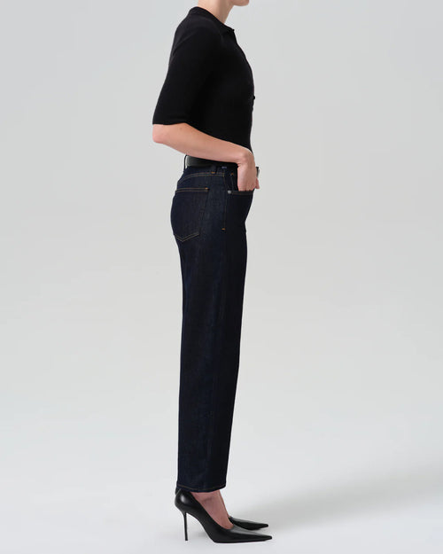 PALMA STRAIGHT CLEAN HEM / INKY RINSE