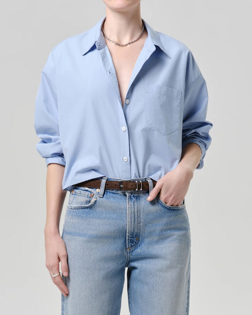 PETIT AMI SHIRT / FRENCH BLUE
