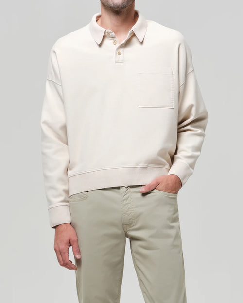 RUGBY POLO / ECRU
