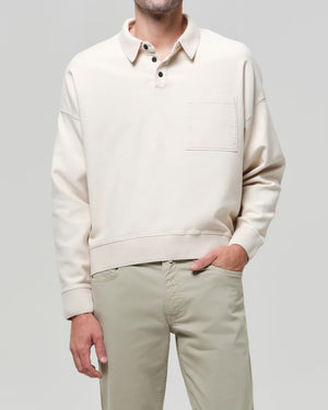 RUGBY POLO / ECRU